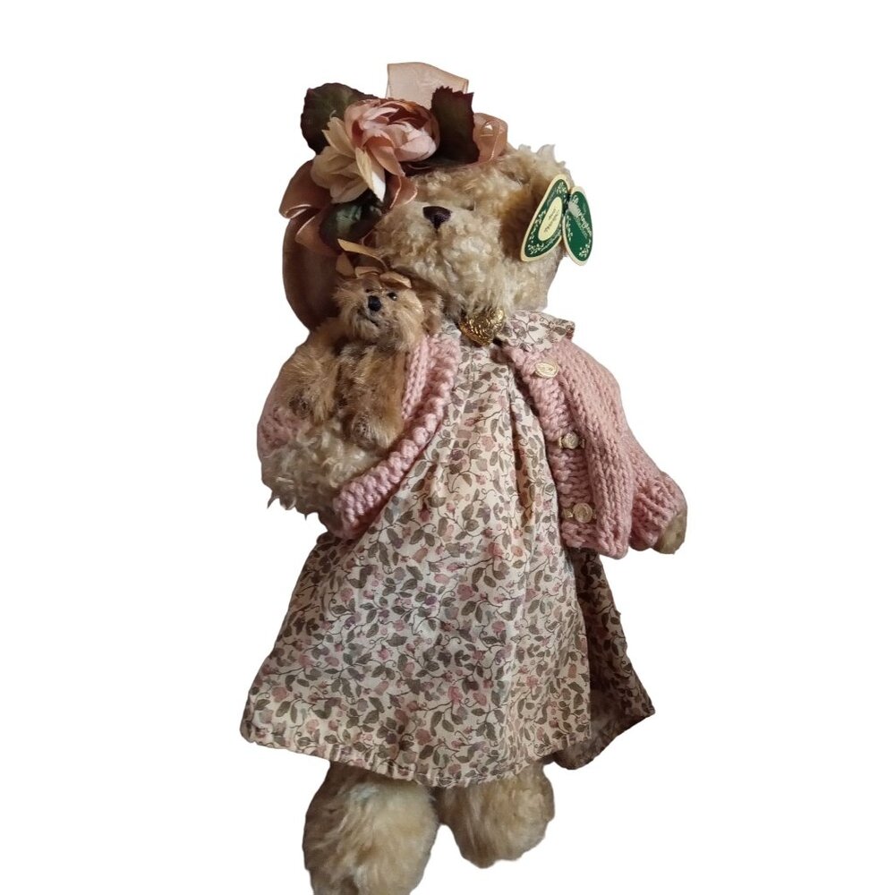 The Bearington Collection Daisy & Belle 1069 14" Tags Attached Hat Sweater Dress
